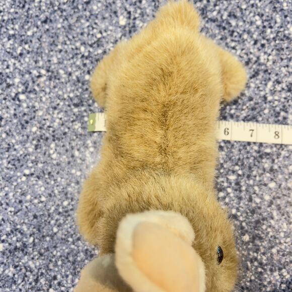 BUTTONS Bunny Rabbit Plush Ty 1997 Brown Tan 10" Stuffed Animal Toy Vintage - Picture 7 of 8